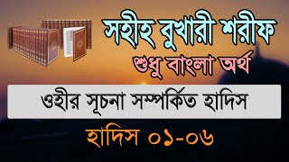 বুখারী শরীফ বাংলা ১ম খন্ড হাদিস ০১০৬  Bukhari Sharif Bangla Hadis 0106 [upl. by Hnoj]