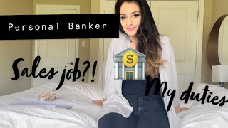 Working as a Personal Banker  What its like [upl. by Aala]