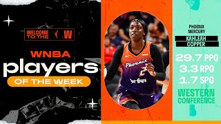 Week 2 Western Conference Player of the Week Kahleah Copper [upl. by Zacharie528]