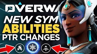 NEW Symmetra Quick Tips PTR Role Queue amp Social Changes  Overwatch [upl. by Elnukeda]