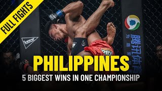 The Philippines 5 Biggest Wins In ONE Championship [upl. by My]