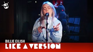 Billie Eilish  bellyache live for Like A Version [upl. by Avilla]