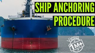 How Ship Anchor Works  Procedure For Anchoring a Ship at Sea [upl. by Nazarius151]