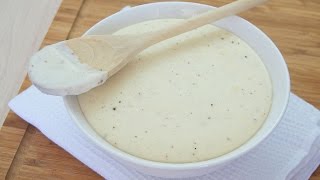 How to Make Bechamel Sauce  Easy Homemade Bechamel White Sauce Recipe [upl. by Sivia966]