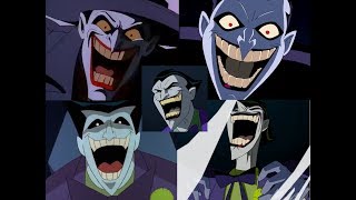 DC Animated Universe ULTIMATE Joker Laugh Compilation MARK HAMILL [upl. by Canon]