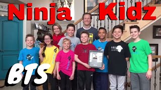 NINJA KIDZ TV Power Rangers Snow Day Vlog [upl. by Bartley]