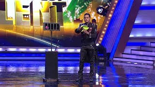 Indias Got Talent Season 5 ka Master Magician  Hassan Rizvi [upl. by Viviyan754]