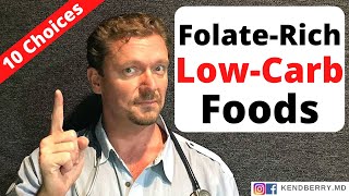 FOLATE Rich LowCarb Foods Folic Acid 2024 [upl. by Drofkcor]