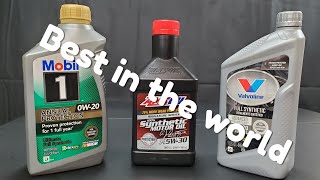 Amsoil vs Mobil1 vs Valvoline Full synthetic 5w30 [upl. by Retniw]