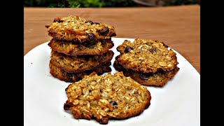 GALLETAS DE AVENA SALUDABLES EN 4 MINUTOS [upl. by Moon]