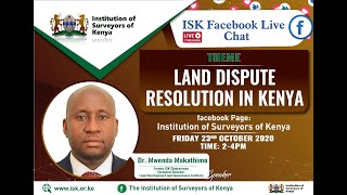 Land Dispute Resolution in Kenya [upl. by Elyrpa]