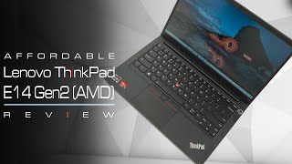 Lenovo ThinkPad E14 G2 AMD Ryzen InDepth Review  Fantastic Affordable Business laptop [upl. by Misty692]