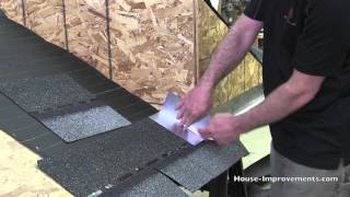 How To Shingle  Step Flashing [upl. by Aibos]