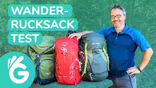 Wanderrucksack Test – Vaude Deuter und Osprey im Vergleich [upl. by Inaoj699]