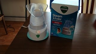 Tutorial Vicks Steam Inhaler Español [upl. by Yelkcub]