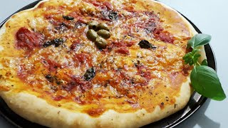 Pizza Margarita  Margherita Pizza Recipe [upl. by Yank588]