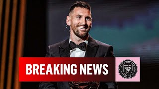 Lionel Messi Wins 2023 Ballon dOr I CBS Sports [upl. by Demmy]