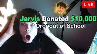 Donating 10000 To Young Fortnite Streamers [upl. by Yssor650]