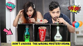 Dont Choose the WRONG Mystery DRINK CHALLENGE [upl. by Cordalia]