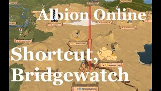 Albion Online  Caerleon to Bridgewatch fast almost safely [upl. by Vola]