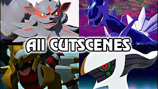 Pokémon Legends Arceus  All Cutscenes HQ [upl. by Troc]