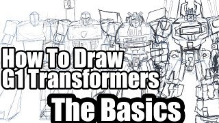 How to draw Transformers  The Basics [upl. by Derraj]