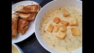 Creamy Crockpot Broccoli Cheese Soup [upl. by Innis]