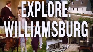 Exploring Williamsburg VA Colonial Williamsburg P Allen Smith [upl. by Hertzog698]