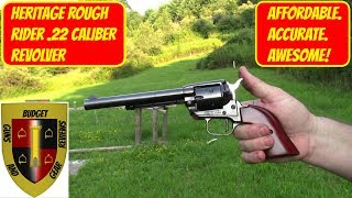 Heritage Rough Rider 22 revolver Range Report [upl. by Ainollopa403]