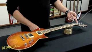 How to String an Electric Guitar For Dummies [upl. by Natsirk]