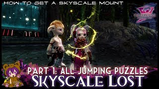 Guild Wars 2  Skyscale Lost Part 1 All Jumping Puzzles [upl. by Svend]