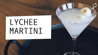 Legit Strong LYCHEE MARTINI recipe [upl. by Disario18]