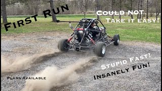 Crosskart Build 25 First Drive [upl. by Aneeuqal]