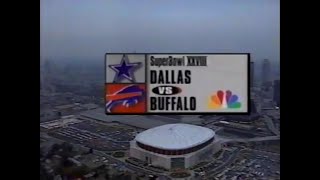 19940130 Super Bowl XXVIII Dallas Cowboys vs Buffalo Bills [upl. by Aiuhsoj357]