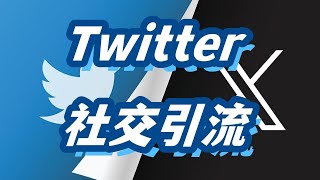 推特社交引流技巧与方法 twitter twitter社交 twitter引流 twitter使用指南 [upl. by Aihsekat888]