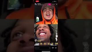 6IX9INE amp LIL DURK FULL INSTAGRAM LIVE CHIEF KEEF BEEF [upl. by Carie]