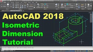 AutoCAD Isometric Dimensions [upl. by Niehaus]