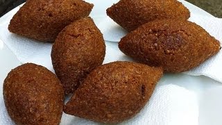 Como hacer kibbeh  comida árabe [upl. by Htennek]