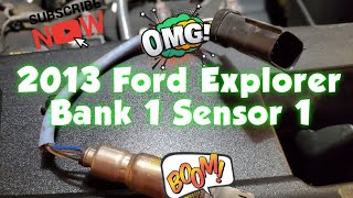 How to Remove Bank 1 Sensor 1 Oxygen Sensor on a 2013 Ford Explorer [upl. by Geraud472]