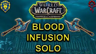 Solo Blood Infusion Full ICC legendary guide Shadowmourne [upl. by Karab]