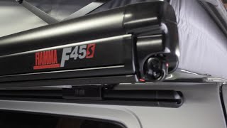 Fiamma F45 Awning install on Reimo Multirail [upl. by Revlys919]