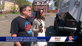 Fatal shooting in Haverhill neighborhood under investigation [upl. by Lleinnad]