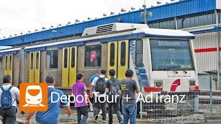 LRT Ampang Depot Tour  AdTranz visit [upl. by Gensmer]