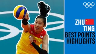 Zhu Ting 🇨🇳 Best Points Rio 2016 [upl. by Sonitnatsnoc]