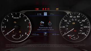 2019 Nissan Altima  Warning and Indicator Lights [upl. by Ronica]