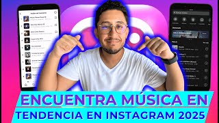 Cómo encontrar MÚSICA en TENDENCIA en INSTAGRAM  2025 [upl. by Anomor]