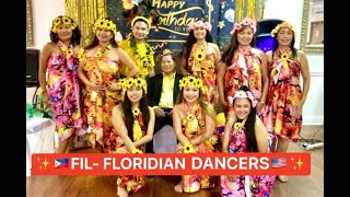 PEARLY SHELLS Learn this popular Hawaiian Dance FilFloridian Dancers [upl. by Ahsinor]