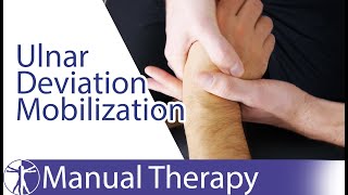 Ulnar Deviation Wrist Assessment amp Mobilization [upl. by Aspia722]