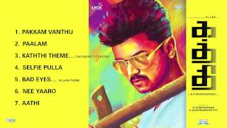 Kaththi  Jukebox Full Songs Tamil [upl. by Jeritah]