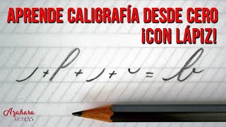 ➡️ APRENDER CALIGRAFÍA DESDE CERO  Pauta PDF [upl. by Woo]